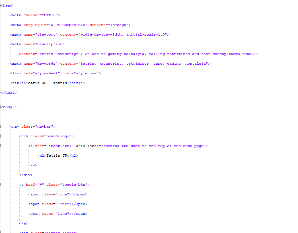 HTML Projekt